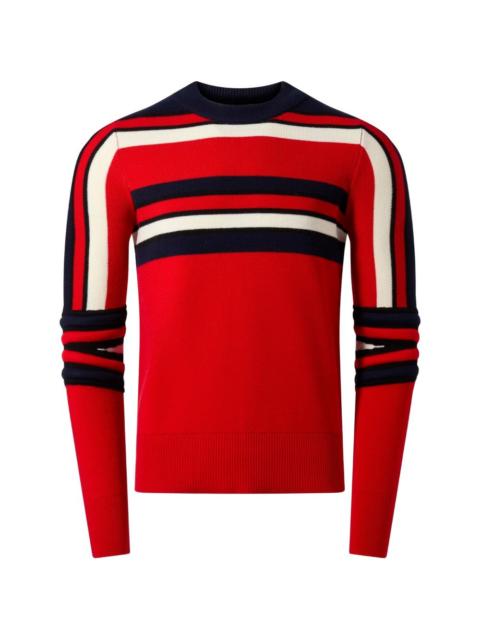 PERFECT MOMENT merino wool Slalom sweater