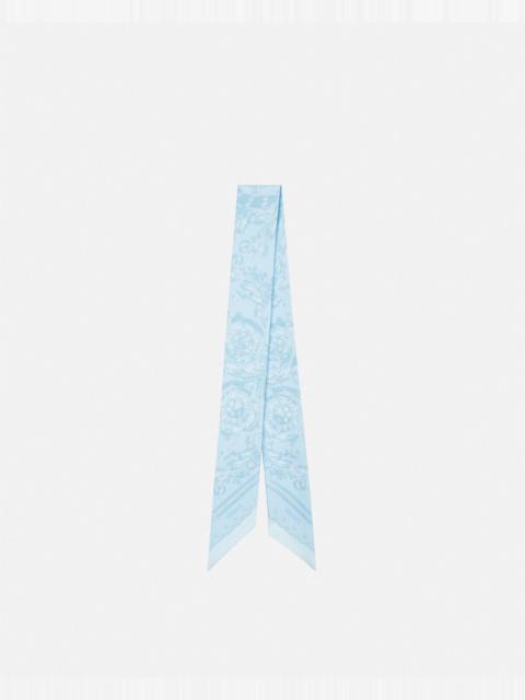 VERSACE Barocco Silk Scarf Tie