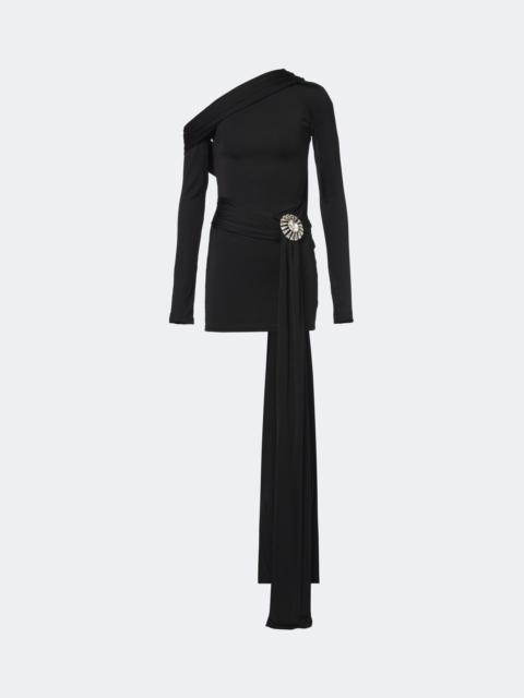 David Koma Embellished one-shoulder minidress