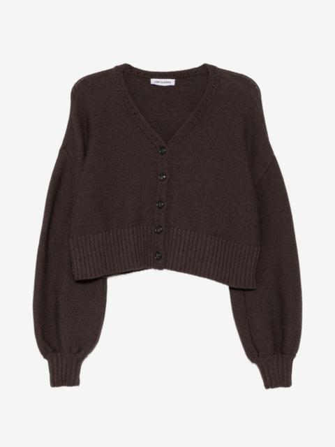 LOW CLASSIC puff-sleeve cardigan