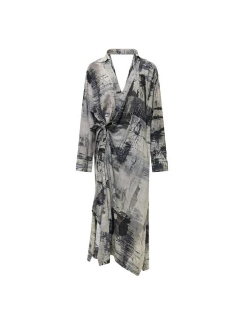 Yohji Yamamoto Relaxed Fit Shirt Dress