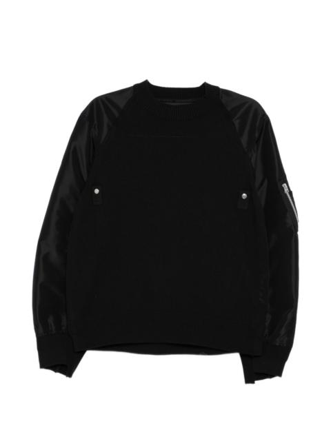 sacai Sponge sweatshirt