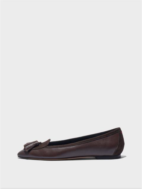 Aeyde Floris Tassel Flats
