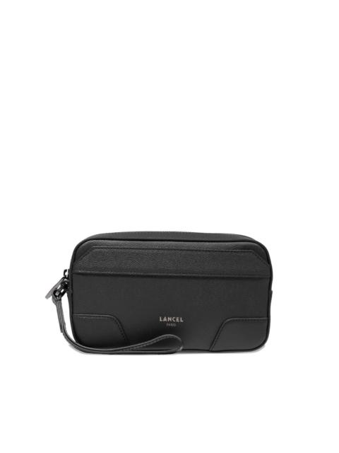 LANCEL Charlie leather clutch bag