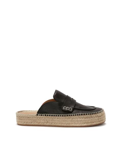 JW Anderson espadrille loafer mules