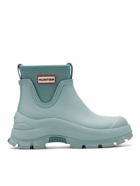 HUNTER Women's Eloise Lug Sole Waterproof Neoprene Rain Booties