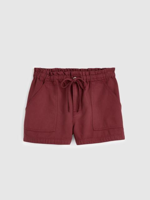 Madewell Pull-On Utility Shorts in Airy Denim