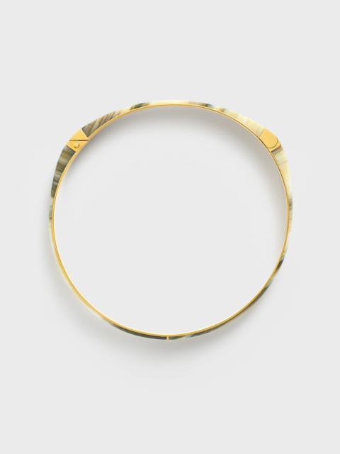 TOTEME Signature collar beige/gold