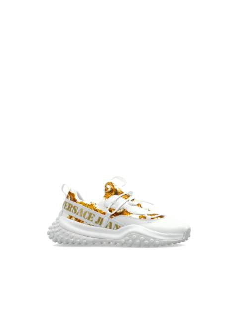 VERSACE JEANS COUTURE baroque-print sneakers