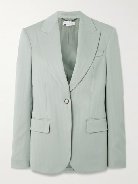 Stella McCartney Striped Wool-jacquard Blazer