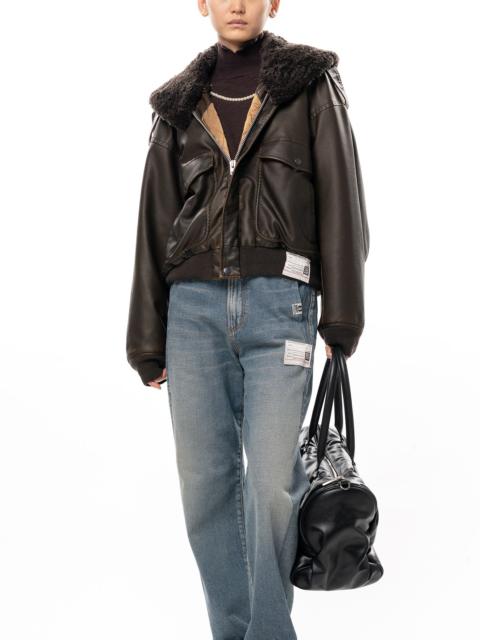 Maison MIHARAYASUHIRO Detachable Collar Coated Jacket