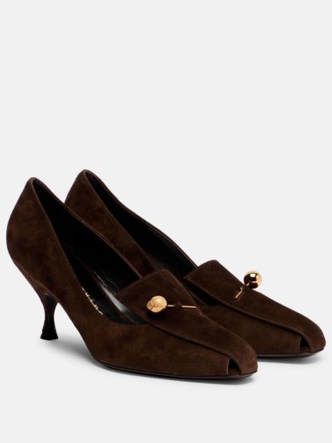 herbert levine Aperitif suede pumps