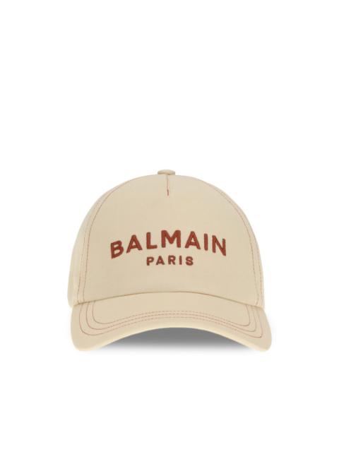 Balmain Paris embroidered cap