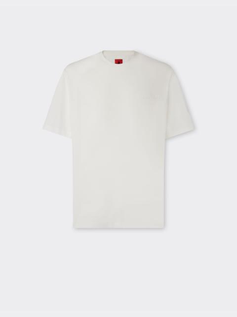 Ferrari Cotton T-shirt with Ferrari logo