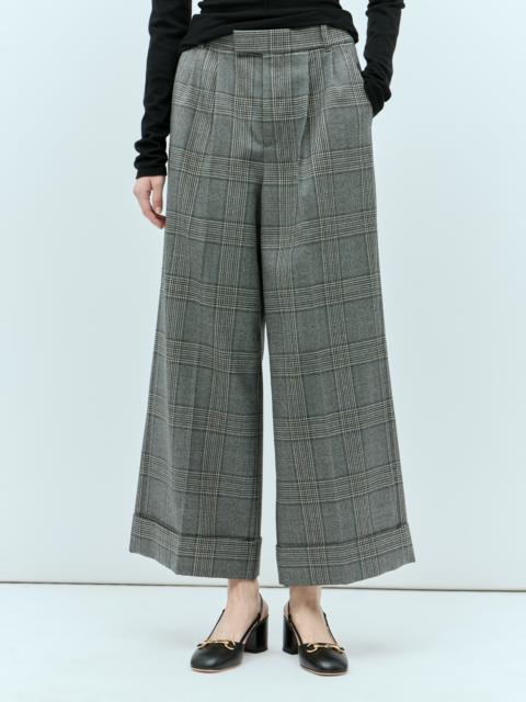 Prince Of Wales Check Tailored Pants