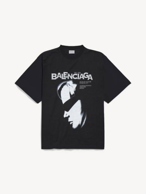 BALENCIAGA Men's Lady In Shades Oversized T-shirt in Black