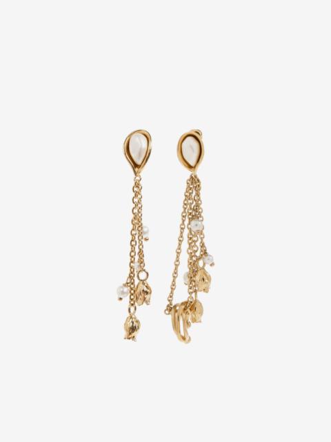 Chloé pearl-embellished drop earrings