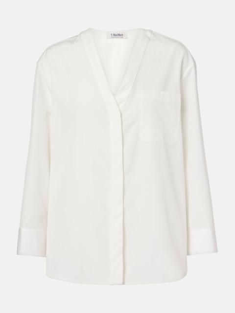 'S Max Mara Chicca cotton poplin shirt