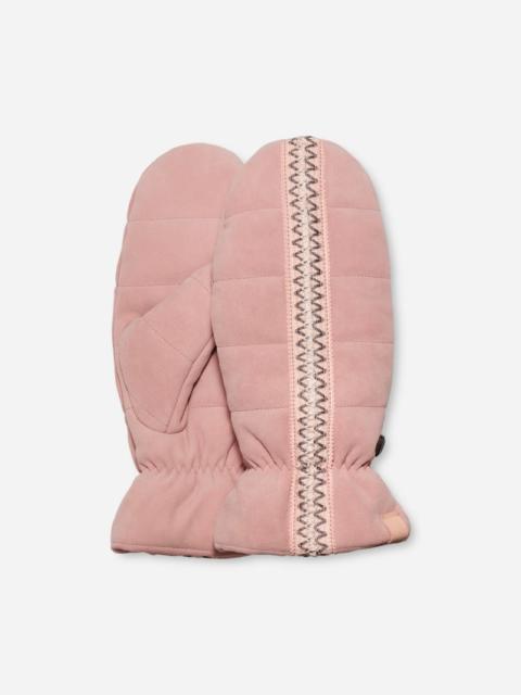 UGG ® Women's Tasman Mitten Suede Gloves in Apple Blossom