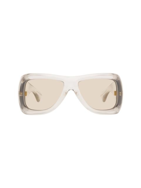 SAINT LAURENT Beige SL 902 Howl Sunglasses