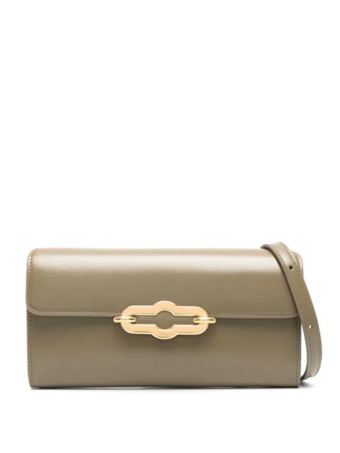 Mulberry Pimlico Wallet On Strap Sable Super Lux Calf