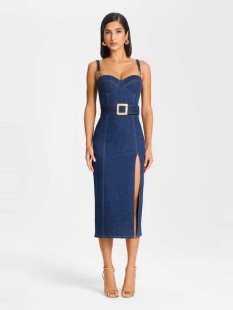 NADINE MERABI Jenna Denim Dress