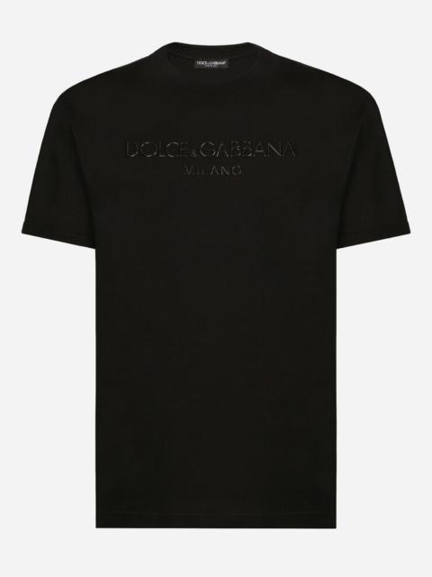 Round-neck T-shirt with Dolce&Gabbana print
