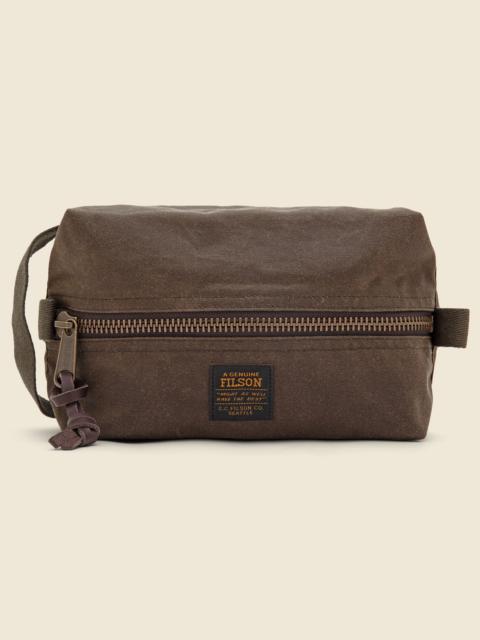 FILSON Tin Cloth Travel Kit - Otter Green