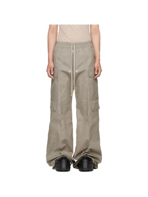 Rick Owens Taupe Tower Cargobelas Cargo Pants