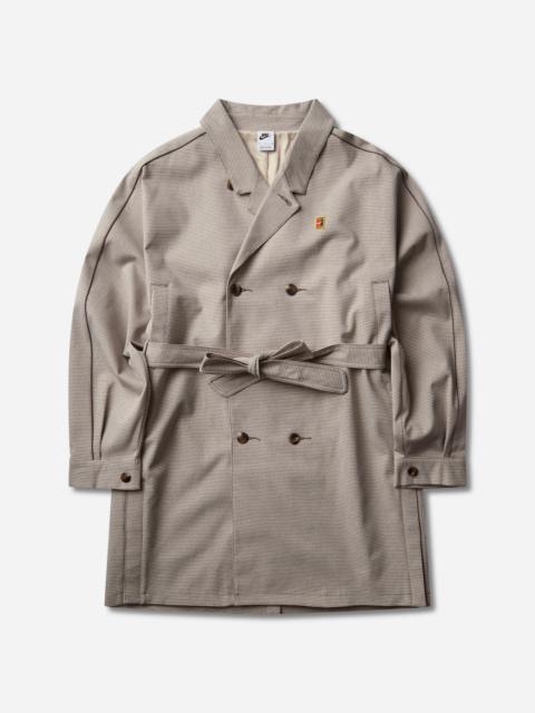 Nike Men's Club Rules Trench Coat Mink Brown