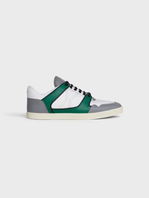CELINE BREAK LOW LACE UP SNEAKER IN CALFSKIN