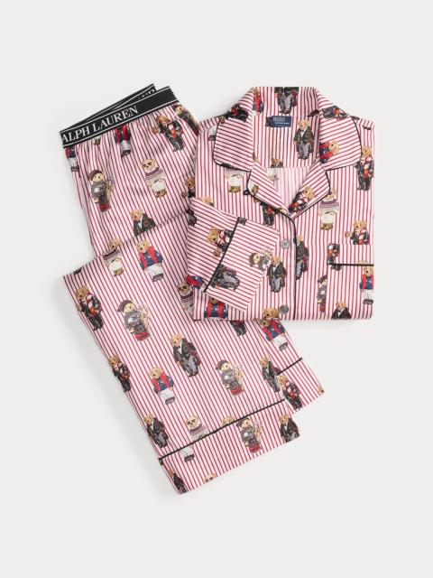 Polo Ralph Lauren Polo Bear Cotton Sateen Pajama Set