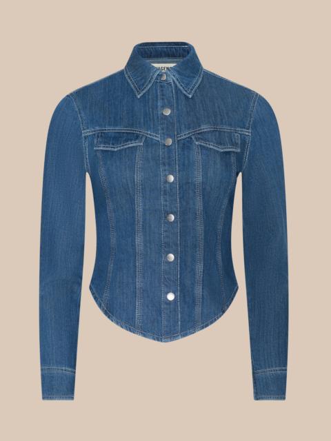 L'AGENCE Louis Fitted Shirt