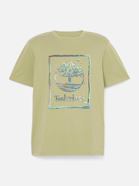 Timberland Men's Water Graphic Logo Short-Sleeve T-Shirt
