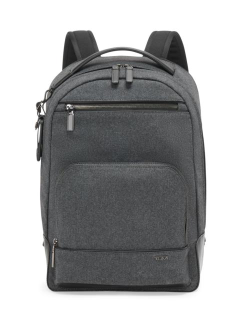 TUMI Men's Harrison Warren Nylon & Leather Backpack - Dark Charcoal