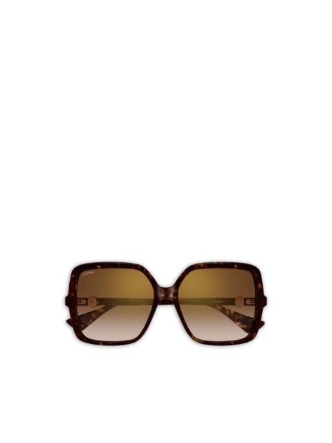 Cartier oversized sunglasses