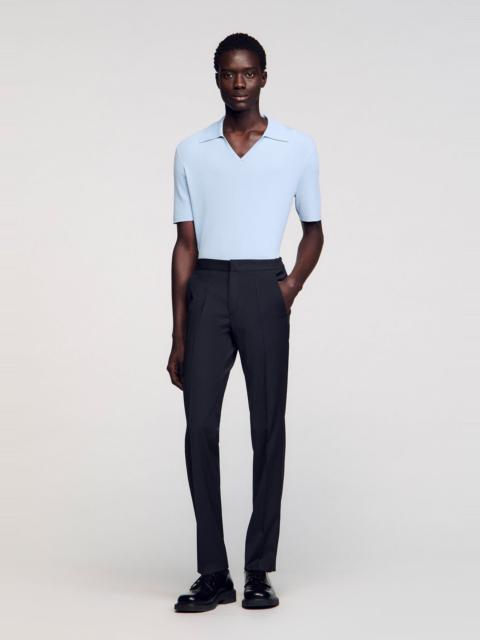 Sandro ELASTICATED TROUSERS