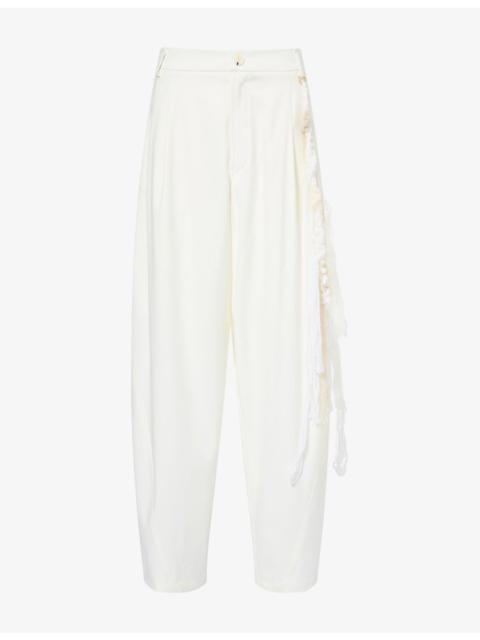 DARKPARK Phebe Wide-Leg Woven Trousers