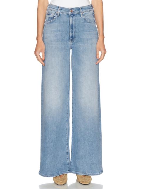 MOTHER The Ditcher Roller Zip Sneak Jeans