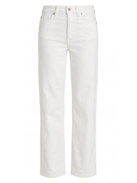 GOOD AMERICAN Women's Good True Straight-Leg Jeans - White