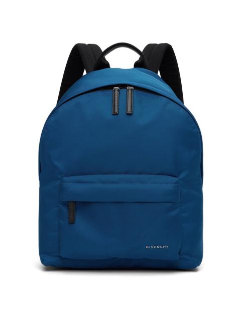 Givenchy Blue Logo Bonded Backpack