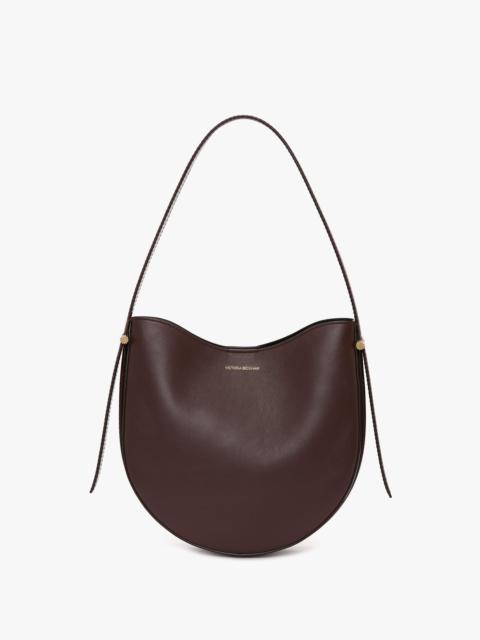 Victoria Beckham Dia Hobo Bag In Burgundy Smooth Leather