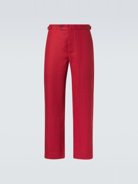BODE Linen straight pants