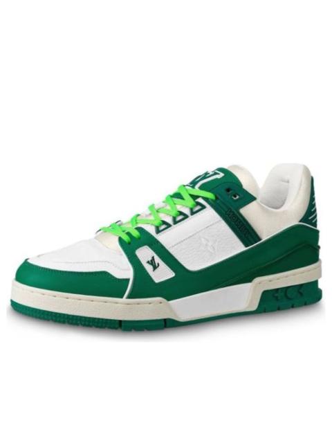 Louis Vuitton LOUIS VUITTON Trainer Sneakers 'White Green' 1A8125