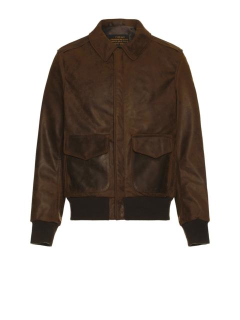 Schott Lightweight Cowhide A-2 Jacket