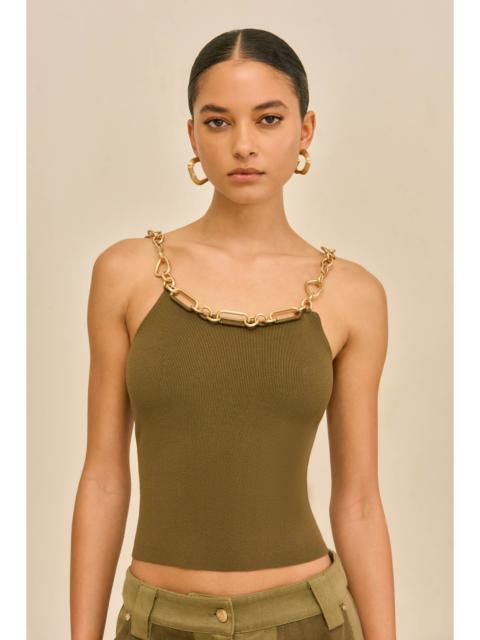 Cult Gaia KASSANDRA KNIT TOP