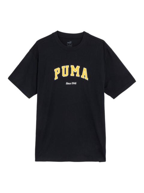 PUMA Original Logo T-shirt 'Black' 684366-01