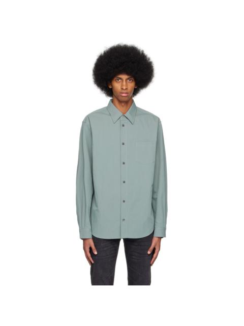 John Elliott Gray Cloak Shirt