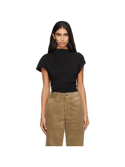 AGOLDE Black Beckly T-shirt