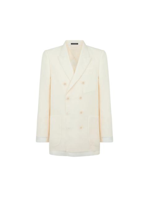 TOM FORD WASHED CHIFFON EVENING JACKET